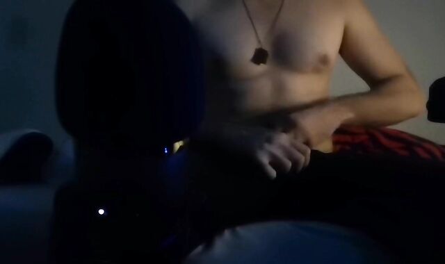 My Very First-Ever ASMR in pornhub Male groping his figure Very relieving JIZM getting off