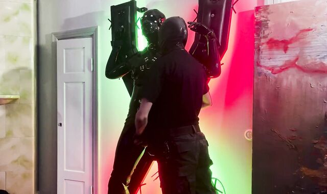 Enjoy Mitten Marionette Given an Ejaculation for Aploun's Birthday