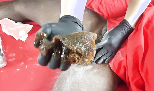 Very First-Ever time Black Stiff-On Waxing Dick Sugaring REAL CLIENT