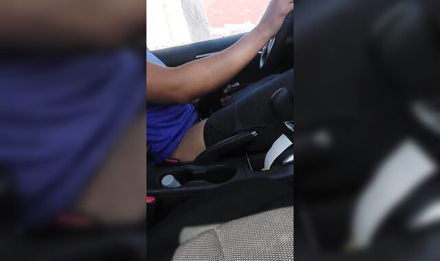 Uber driver strokes while driving