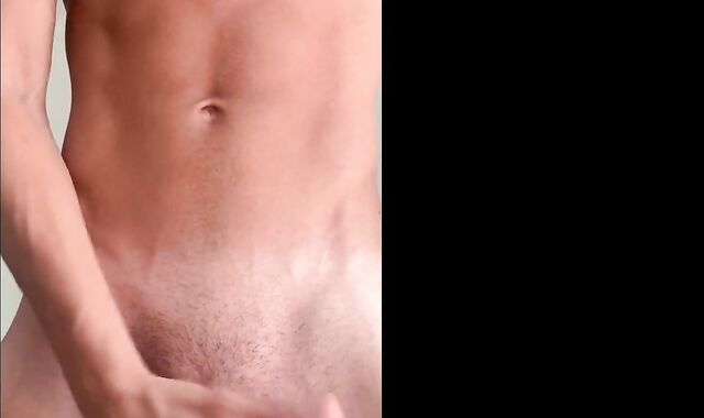 Afternoon Wanking with Jizz Contractions