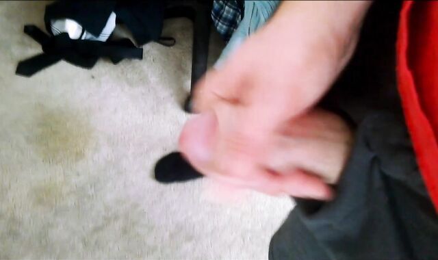 Uncut Stud Draining In Boxers