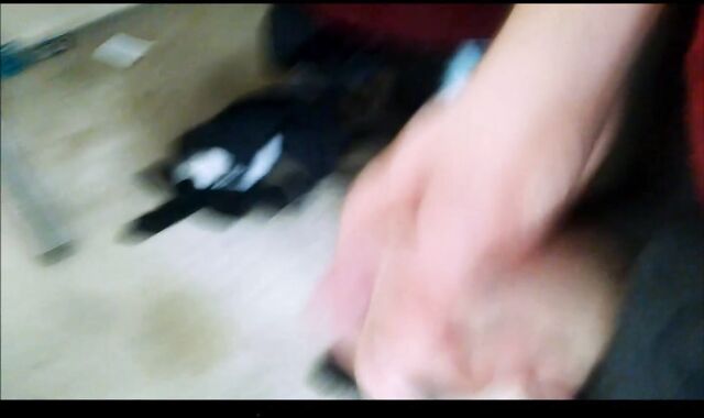 Uncut Stud Draining In Boxers