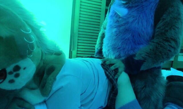 Lucario fursuiter bangs femboy hoe