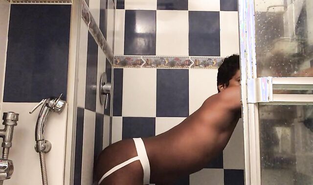 Joy under the shower