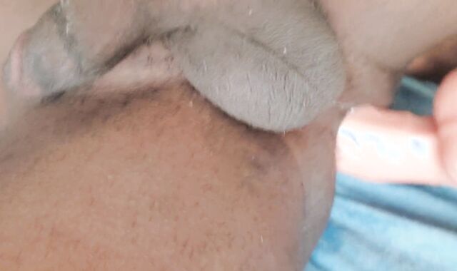 Anal breezy has a wrecked orgasm on a MEATY boink stick