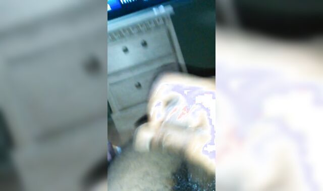 Busting a great nutt then slurps jizz