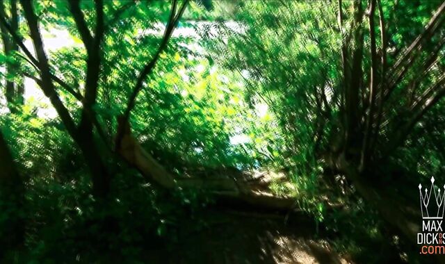 MAX DICKONS - Naked walk outside at the river