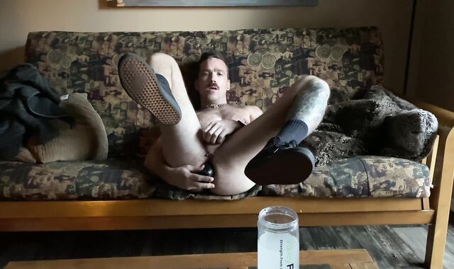 Grocery Store Run with a Yam-Sized Backside Cork in my Culo