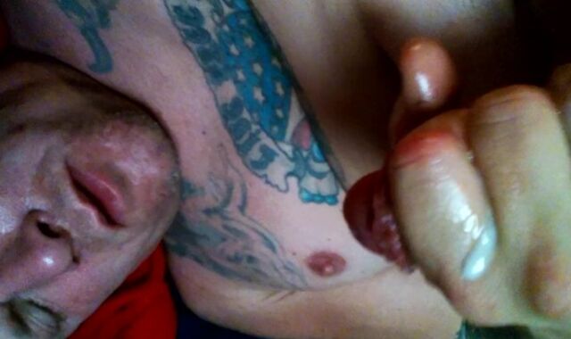 Cum eating. Hubby