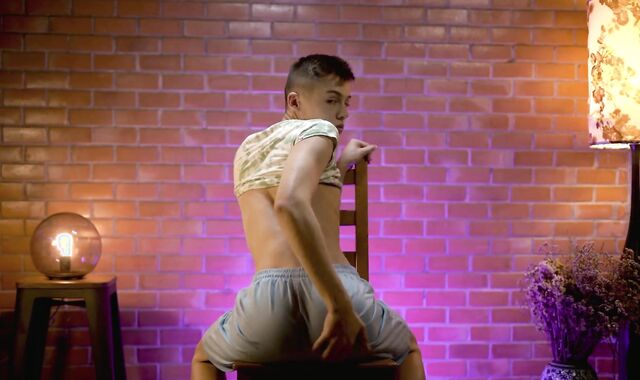 Splendid Skinny Lad Femboy Teases Super-Naughty Boypussy 4K