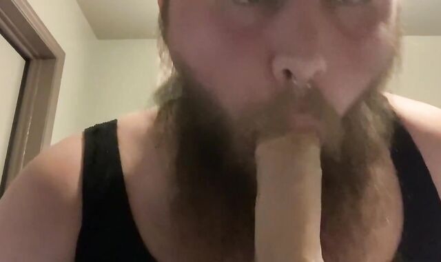 Husband feminized and facial cumshot money-shot!