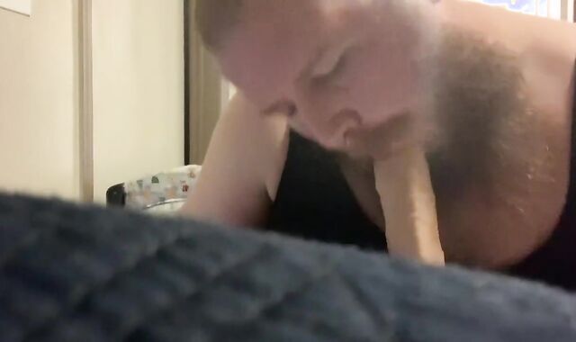 Husband feminized and facial cumshot money-shot!