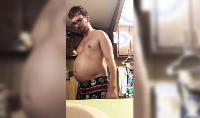 Piggies bday bloat and stuffing