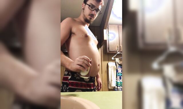 Piggies bday bloat and stuffing