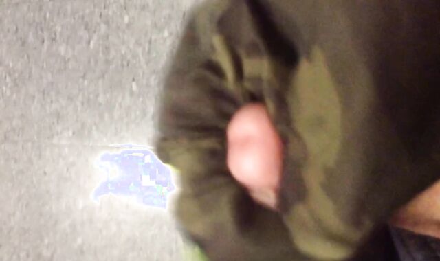 Jacking with underwear in the locker room