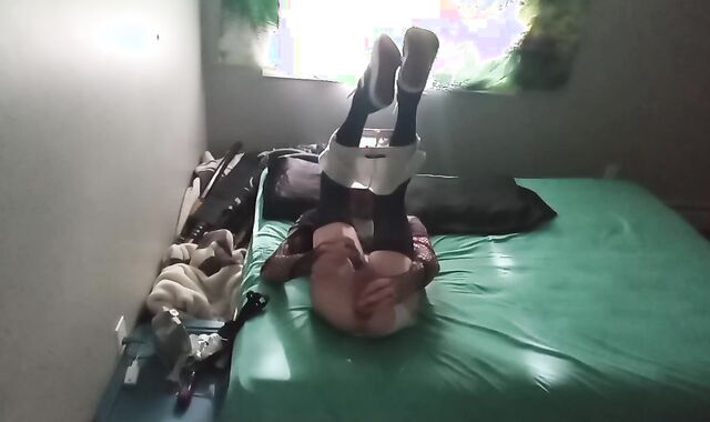 ass-fuck opening up with a 12" fucktoy