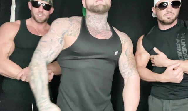 3 ALPHAS DOMINATE & JIZM ON YOU