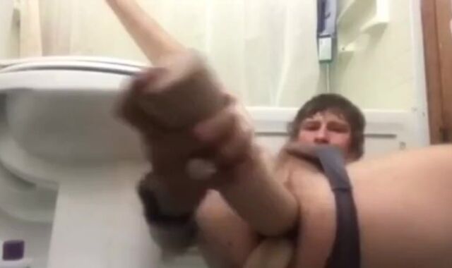 Pummeling Myself & Riding SUPERB-SIZED Faux Rod For My Mistress - Part 2