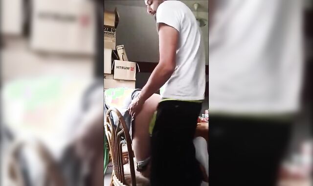 Rock-Rock-Hard-core mover can't struggle back the chance to nail a firm boy