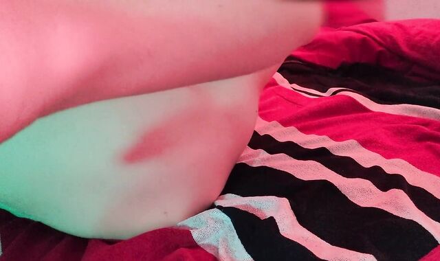 Knotting myself with a ample bear toy