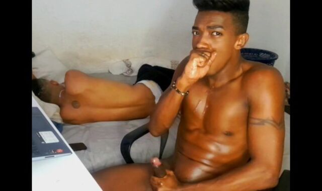 I wank while my roomie is in bed/my roomie doesn't realize I'm tugging my dick/my roomy stay