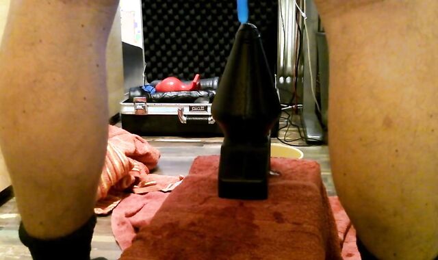 Bi-Curious Supah-Superslut Assfucking Foray Training with fuckingmachine , massive playthings and Buttplugs