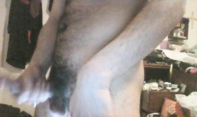 Fapping and Deep Fellating my own Sausage