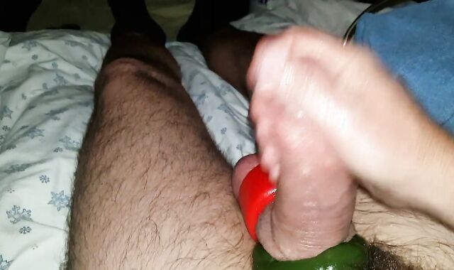 RockyMtnBB Jackoff Pumped Guy Fuckpole Tent Camping