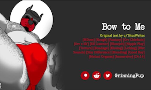 [Audio] Submit to your Orc Chieftain Little' Prince