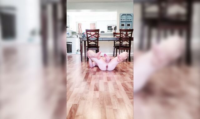 Showing supah-splendid feet and Father assets