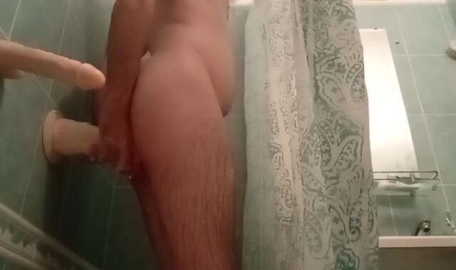 three schlongs in my sweet backside?))