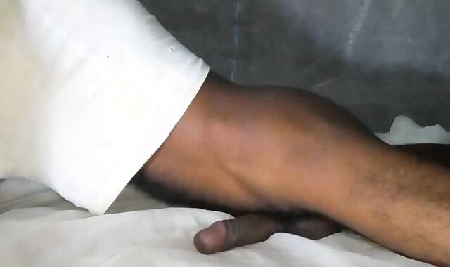 Virgin fucks his pillow and pops on it / Huge Trouser Snake