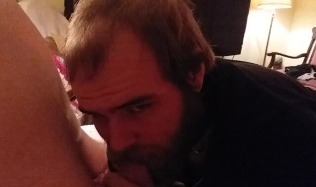 Deep Gargling step-parent's cum-pump