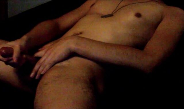 Youthfull Fellow Stroking Rigid