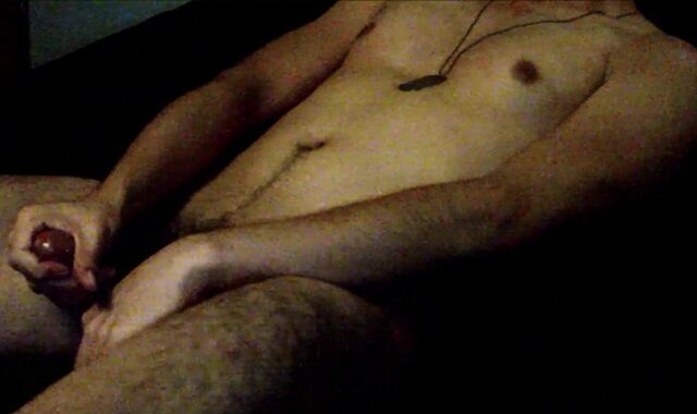 Youthfull Fellow Stroking Rigid