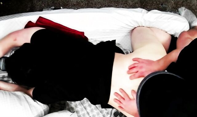 Dad dominates his lil femboy