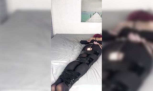 Femboy is all Taped up