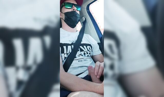 Another Angle of my Van jack on my way Home