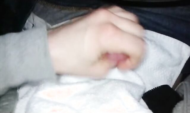 im a grower in my van.pulled over 2 side of road.was naughty