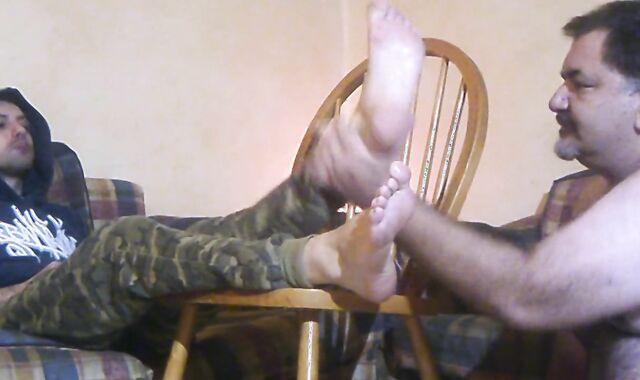 master warcenko walks shoeless in the street to get licked by the