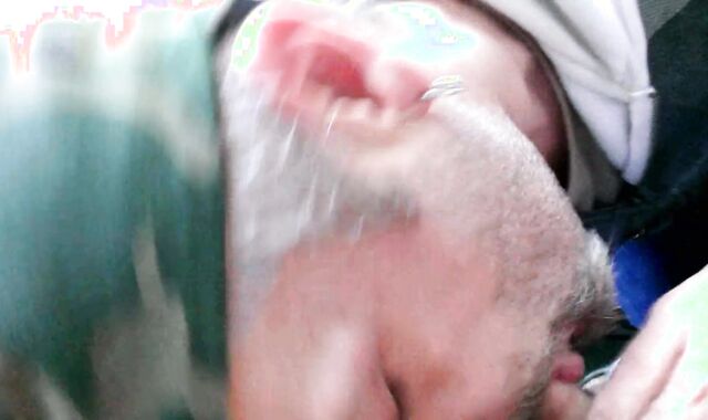 Sucking my hetero homie Blake in his garage.