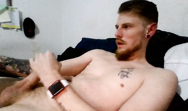 Almost caught being supah-ultra-kinky and masturbating my massive fuckpole