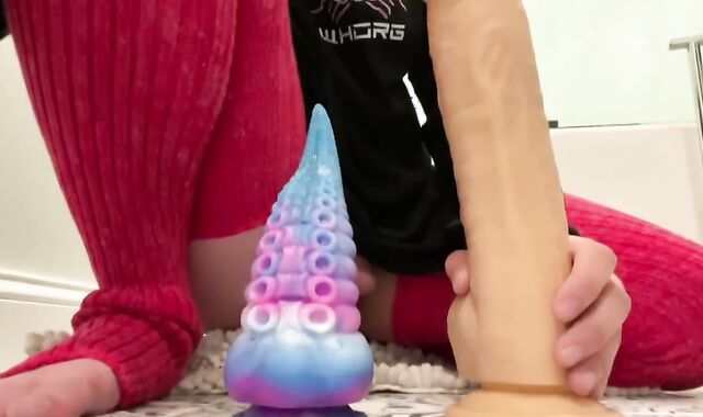 Femboy Tears Up Monster Boners & A Monster, Guy-Meat