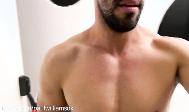 Super Hot guy jacks off nude on public stairs and exib next to street