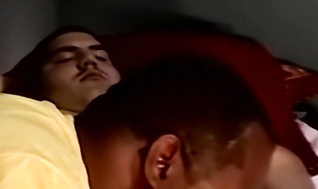 Huge fledgling receives deep jaws from two mature queer men