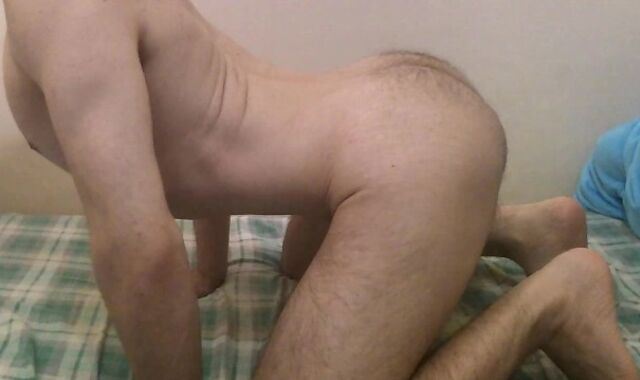 Yoga masturbation with ass-fuck intrusion finger-tickling 01