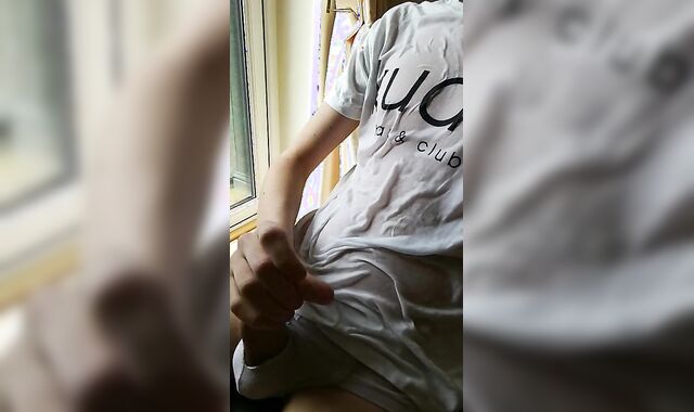 Pissing in my ripped pants