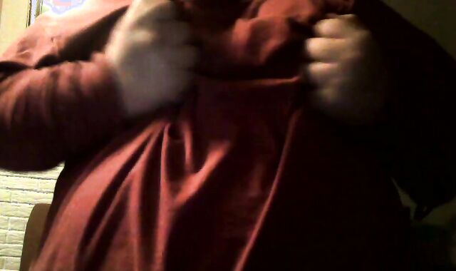 twenty one y/o chub plays with milk cans