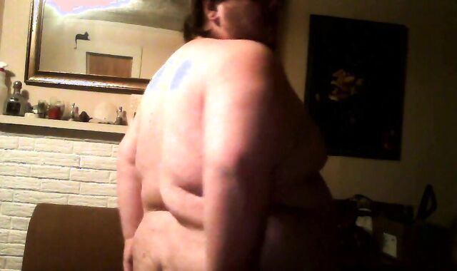 twenty one y/o chub plays with milk cans